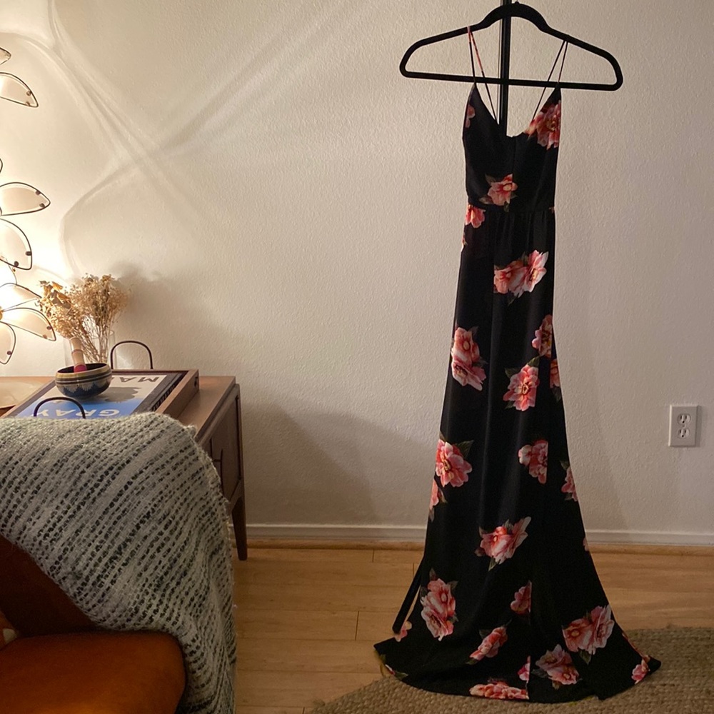 Floral maxi dress